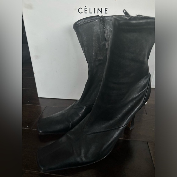 Celine by Phoebe Philo Madame boots black size 40 - Picture 3 of 6